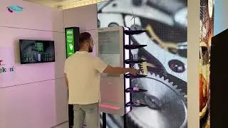 RFID kiosk for Shimadzu by Prestop