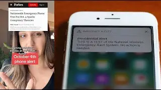 October 4th Emergency Alert Test
