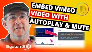 Divi Theme Embed A Vimeo Video with Autoplay And Mute