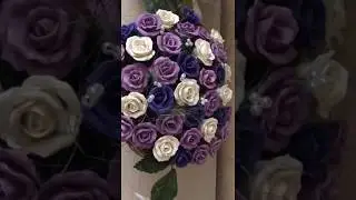 Цветы из холодного фарфора.