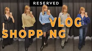 Shopping vlog. Review of items in the RESERVED store