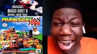 Listening to my unorganized mario kart playlist
