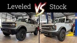 Leveling a 2021 Ford Bronco!