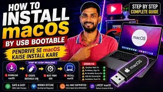 How To Install macOS ? Error 🔥 | USB Pendrive से macOS Install करें | Complete Tutorial 