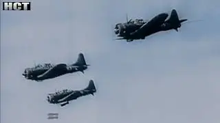 The War in the Pacific - Dramatic World War II combat footage