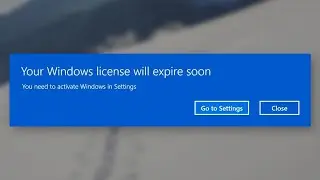 Windows License will expire soon Solved [Hindi]