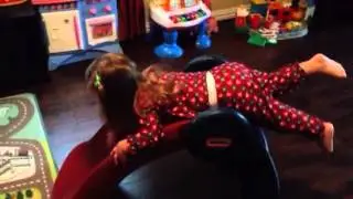 Morgan on the Slide