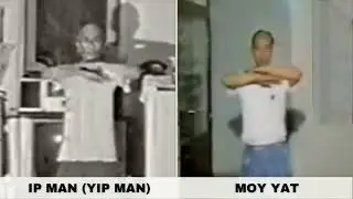 Ip Man + Moy Yat   Siu Nim Tao Side by Side Comparison
