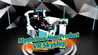 360° Rotation Virtual Reality Simulator Double Seats VR Game Machine -- VR Skyship