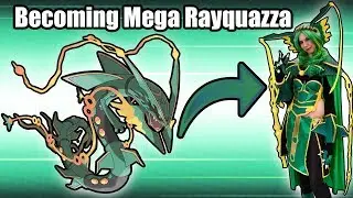 Making mega rayquazza from pokemon armour