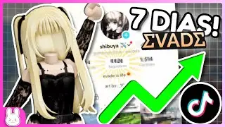 How did I MAKE an EVADE account VIRAL in 7 days?!