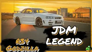 The JDM Legend - R34 GTR GODZILLA