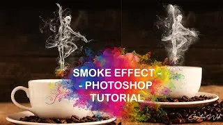 How To Make Any Shape Out Of Smoke In Just A Few Minutes - Smoke Effect Photoshop Tutorial