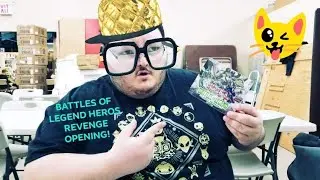 YuGiOh Battles of Legend: Hero's Revenge Booster Box! AMAZING PULLS!!!!🌟🌟🌟🌟🌟