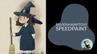 Little Witch | Bruxinha (Speedpaint)