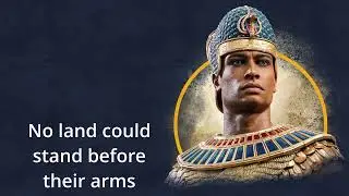 No land could stand before their arms (Total War: Pharaoh OST)
