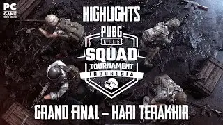 PUBG LITE [BAHASA] - Highlight Grand Final PUBG LITE Squad Tournament Indonesia - Hari Terakhir