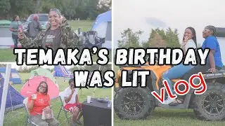 Temaka Camping Birthday Vlog Party Was Insane - Grand Junction, TN