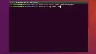 Lab5: Copy Telegraf config file to etc