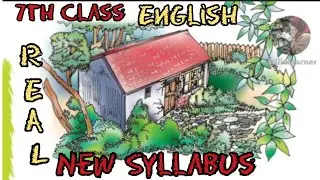 New 7th Class ENGLISH Textbook | AP NCERT | 💯💯 NEW SYLLABUS 2023-2024 | 7th AP ncert English | New
