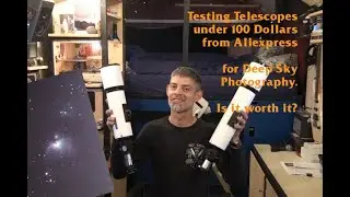 Aliexpress Telescope Review Time! Refractors under 100 Dollars for Deep Sky? Lets find out! :)