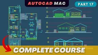 Using LineType & LineType Scale | Autocad 2023 Mac - From Zero To Hero - Part 17