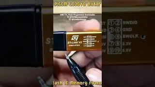 ST-LINK V2 STM8 STM32 USB TTL Flash Programmer Downloader IC MCU Microcontroller ST Microelectronics