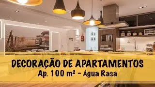Decoração de Apartamentos - Ap. de 100m² na Água Rasa