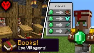The ULTIMATE Villager Trader in Minecraft Hardcore
