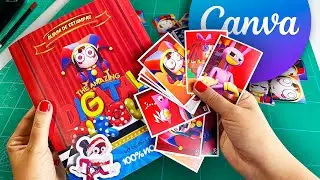Make an ALBUM with Prints in CANVA 🎭 Easy, Fast and FREE 🎪 The Fantastic Digital Circus