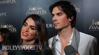 Ian Somerhalder and Nikki Reed honored  at the Noble Awards - Hollywood TV