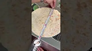 1500pcs 30cm double row flatbread for kebabs wraps #machine #food #tortilla #delicious #tacos