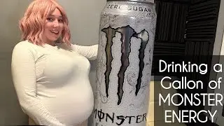 Can I Drink a WHOLE GALLON of Monster Energy???