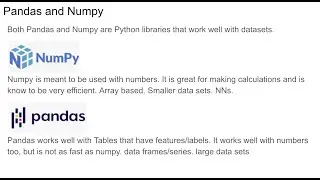 Python: Pandas vs Numpy