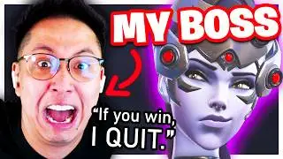 If I Beat KarQ, He QUITS Overwatch FOREVER