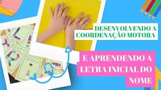 Aprenda a desenvolver a coordenação motora do seu filho, aprendendo a letra inicial A de Anna.