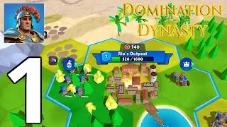 Domination Dynasty: Turn-Based - Gameplay Walkthrough Part 1 (iOS, Android)