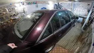 OPEL OMEGA A CD DIAMOND 1993. OLD OPEL. Старый Опель на зимовке. Проведал старика!