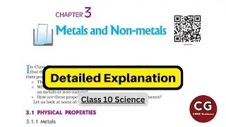 Simplify Chemistry with Metals and Non-metals Class 10 Detailed Explanation