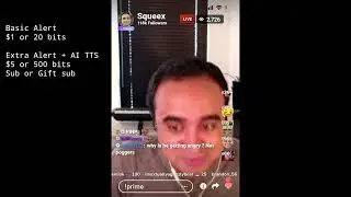 Squeex becomes npc streamer | Squeex