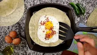 Fresh and spicy wrap