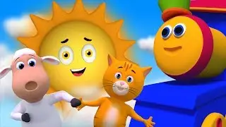 Bob поезд | дружба песня для детей | Kids Music | Friendship For Toddlers | Baby Preschool Song