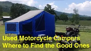 How to Find a Good Used Motorcycle Camper