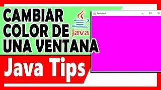 ► 5. 🔴【JAVA TIPS】Cambiar COLOR 🎨 de FONDO de un JFRAME │BACKGROUND COLOR │Java Tutorial