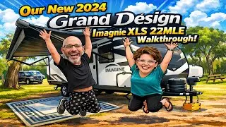 Our New 2024 Grand Design Imagine XLS 22MLE Walkthrough!