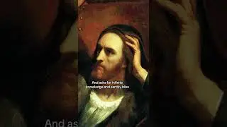 The story of Faust was written by Goethe. The painting is by Ary Scheffer 