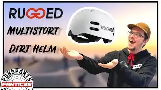 Rugged / Chilli Pro Scooter Stunt-Scooter Skate BMX Dirt Helm leichter Multisport Magnet Verschluss