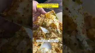 Dominos medium Cheese Burst Malai Paneer Pizza #ad #dominos