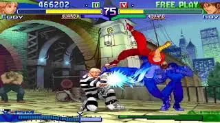 Street Fighter Alpha 3 final round Cody Vs Guy (60fps)