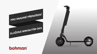 Elektrická koloběžka Bohman Go Plus Red 350W | SPOT #4